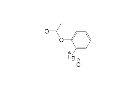 (2-acetoxyphenyl)mercuric chloride