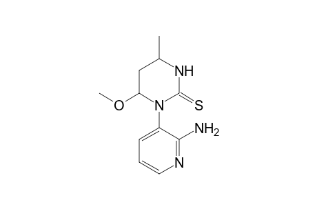 3-(1,2,3,4,5,6-hexahydro-4-methyl-6-methoxy-2-thioxo-1-pyrimidinyl)-2-aminopyridine