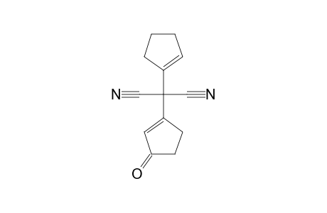 2-(1-Cyclopenten-1-yl)-2-(3-oxo-1-cyclopenten-1-yl)malononitrile