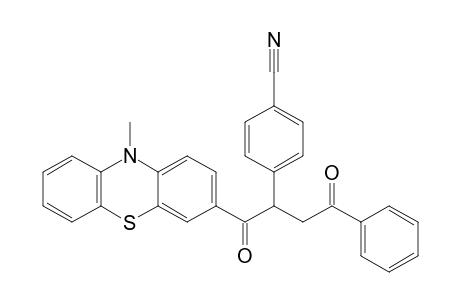 2-(4-Cyanophenyl)-1-(10-methyl-10H-phenothiazin-3-yl)-4-phenylbutane-1,4-dione