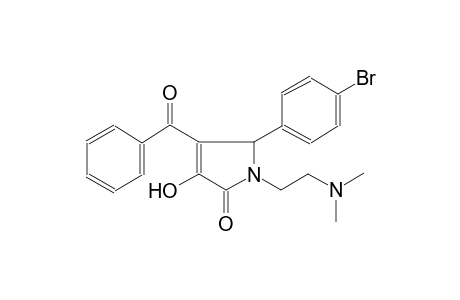 2H-pyrrol-2-one, 4-benzoyl-5-(4-bromophenyl)-1-[2-(dimethylamino)ethyl]-1,5-dihydro-3-hydroxy-