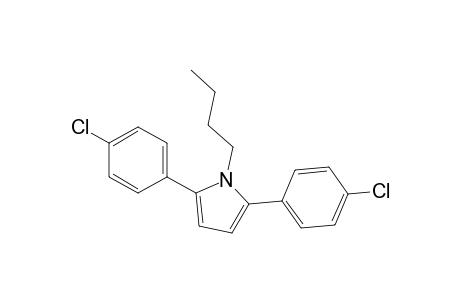 1H-Pyrrole, 1-butyl-2,5-bis(4-chlorophenyl)-