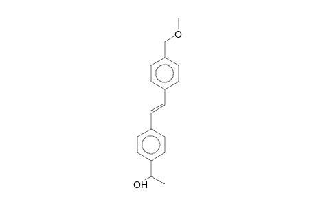 1-[4-[(E)-2-[4-(methoxymethyl)phenyl]vinyl]phenyl]ethanol