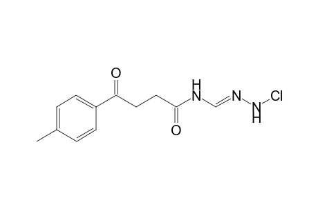 .beta.-Chloro-N(3)-(p-methylbenzoyl)-propionyl-formamidrazone