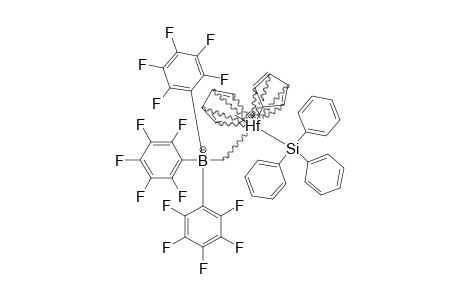 CP2HF(SI-PH3)(MIU-ME)B(C6F5)3