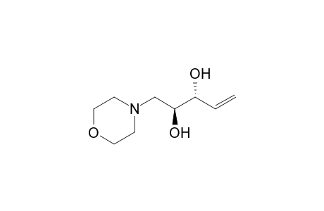 (3R,4S)-5-Morpholino-3,4-dihydroxy-1-pentene