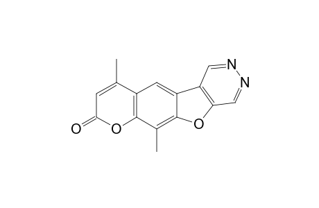 6,10-Dimethylpiridazino[4,5-h]psoralen