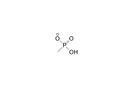 Methyl-phosphonic acid, monoanion