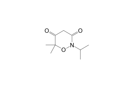 2-Isopropyl-6,6-dimethy[1,2]oxazinane-3,5-dione
