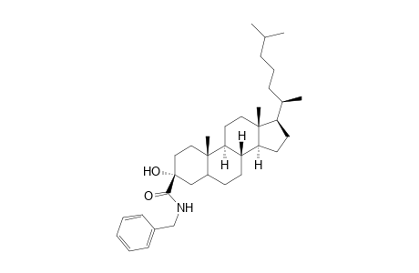 N-Benzyl-3-.alpha.-hydroxycholestane-3-carboxamide