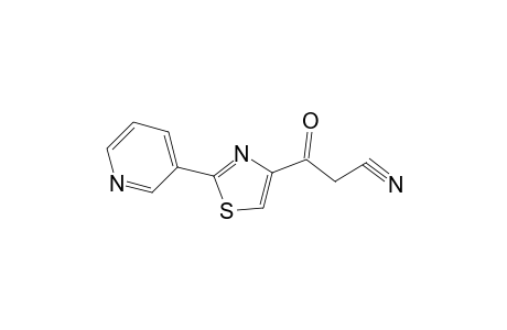 Propanenitrile, 3-oxo-3-[2-(3-pyridyl)-4-thiazolyl]-