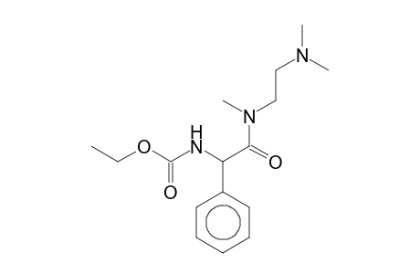 Ethyl 2-[[2-(dimethylamino)ethyl](methyl)amino]-2-oxo-1-phenylethylcarbamate