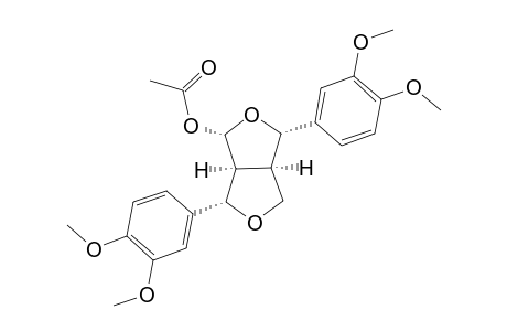 [(1S,3S,3aS,4S,6aR)-1,4-bis(3,4-dimethoxyphenyl)-1,3,3a,4,6,6a-hexahydrofuro[3,4-c]furan-3-yl] acetate