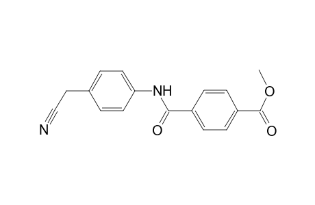 4-[[4-(cyanomethyl)anilino]-oxomethyl]benzoic acid methyl ester