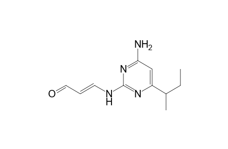 3-[(4-Amino-6-s-butylpyrimidin-2-yl)amino]propenal
