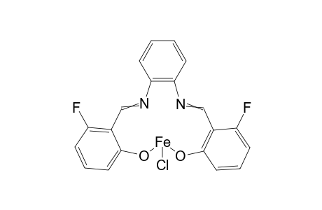 [N,N-Bis(6-fluorosalicylidene)-1,2-phenylenediamine]iron-(III) Chloride