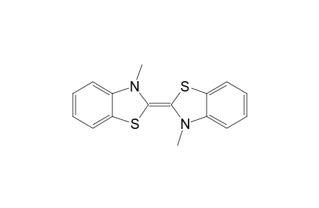 Benzothiazole, 2,3-dihydro-3-methyl-2-(3-methyl-2(3H)-benzothiazolylidene)-