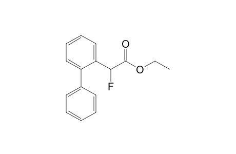 Ethyl 2-(Biphenyl-2-yl)-2-fluoroacetate