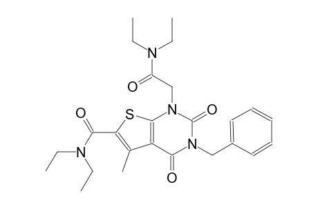 thieno[2,3-d]pyrimidine-1-acetamide, 6-[(diethylamino)carbonyl]-N,N-diethyl-1,2,3,4-tetrahydro-5-methyl-2,4-dioxo-3-(phenylmethyl)-
