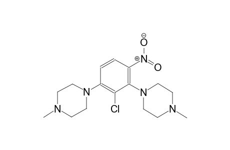 1-[2-chloro-3-(4-methyl-1-piperazinyl)-4-nitrophenyl]-4-methylpiperazine