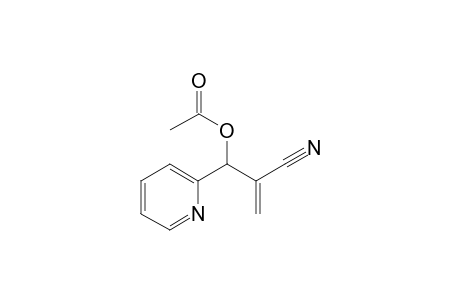 3-ACETOXY-2-METHYLENE-3-(2-PYRIDYL)-PROPIONONITRILE