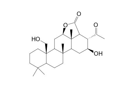 16.beta.,22-Dihydroxy-24-methyl-24-oxo-Scalaran-25,12.beta.-olide