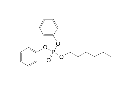 Phosphoric acid hexyl diphenyl ester