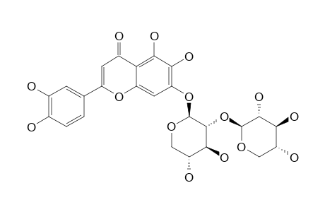 6-HYDROXYLUTEOLIN-7-O-BETA-[2-O-XYLOXYLOSIDE]