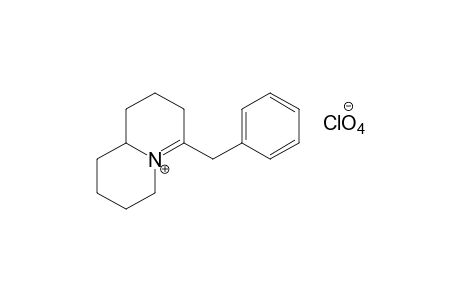 4-benzyl-1,2,3,6,7,8,9,9a-octahydroquinolizinium perchlorate