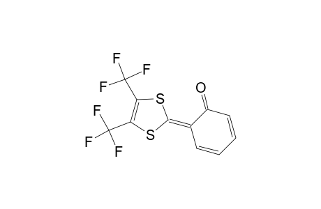 6-[ 4',5'-bis( Trifluoromethyl)-1',3'-dithiol-2'-ylidene]-2,4-cyclohexadien-1-one