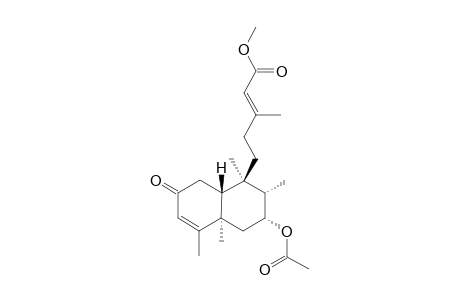 METHYL-7-ACETOXY-2-OXOClERODA-3,13-DIEN-15-OATE