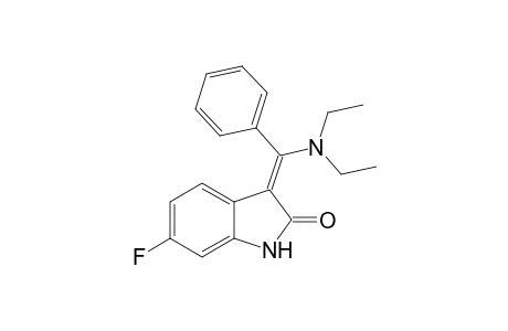 3-[1-Diethylamino-1-phenylmeth-(Z)-ylidene]-6-fluoroindolin-2-one