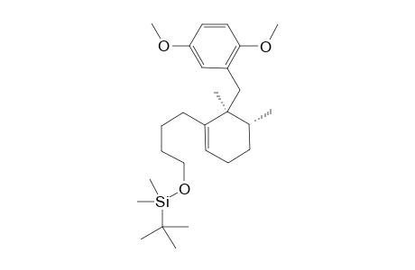 tert-butyl-[4-[(5R,6S)-6-[(2,5-dimethoxyphenyl)methyl]-5,6-dimethyl-cyclohexen-1-yl]butoxy]-dimethyl-silane