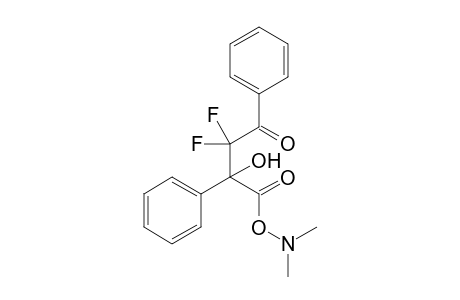 1-Dimethylaminooxy-3,3-difluoro-2-hydroxy-2,4-diphenylbutane-1,4-dione