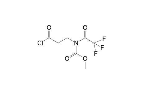 (3S)-3-Methoxycarbonyl-3-trifluoroacetylamino[3-2H(2)]propanoyl chloride