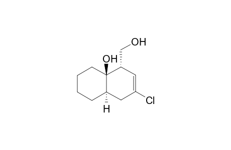 4-Chloro-2-(hydroxymethyl)bicyclo[4.4.0]dec-3-en-1-ol