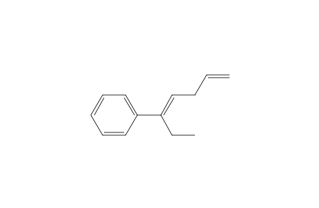 Benzene, (1-ethyl-1,4-pentadienyl)-, (E)-
