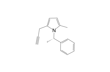 2-Methyl-1-((S)-1-phenyl-ethyl)-5-prop-2-ynyl-1H-pyrrole