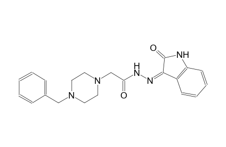1-piperazineacetic acid, 4-(phenylmethyl)-, 2-[(3Z)-1,2-dihydro-2-oxo-3H-indol-3-ylidene]hydrazide