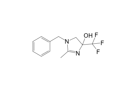 1-Benzyl-4-trifluoromethyl-4-hydroxy-2-methyl-4,5-dihydroimidazole