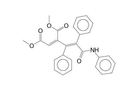 2-BUTENEDIOIC ACID, 2-[3-OXO-1,2-DIPHENYL-3-(PHENYLAMINO)-1-PROPENYL]-, DIMETHYL ESTER