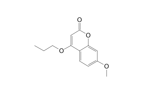 4-Propyloxy-7-methoxycoumarin