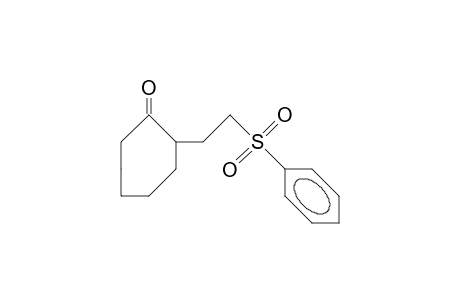 2-B-Phenylsulfonylethyl-cycloheptanone