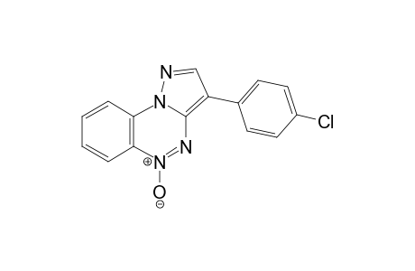 3-(p-chlorophenyl)pyrazolo[5,1-c][1,2,4]benzotriazine, 5-oxide