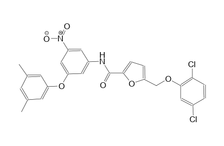 5-[(2,5-dichlorophenoxy)methyl]-N-[3-(3,5-dimethylphenoxy)-5-nitrophenyl]-2-furamide