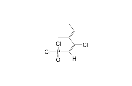 (E)-2-CHLORO-3,4-DIMETHYL-1,3-PENTADIENYLDICHLOROPHOSPHONATE
