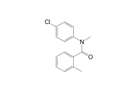 N-(4-chlorophenyl)-N,2-dimethylbenzamide