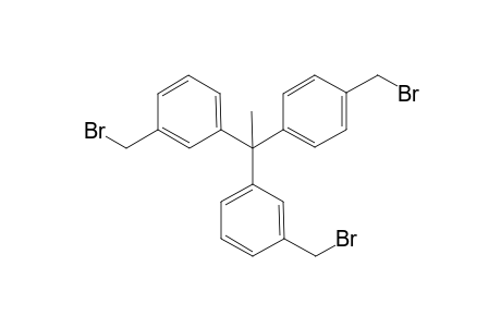 1-{1,1-Bis[3-(bromomethyl)phenyl]ethyl}-4-(bromomethyl)benzene
