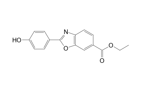 6-(Ethoxycarbonyl)-2-(p-hydroxyphenyl)-benzoxazole