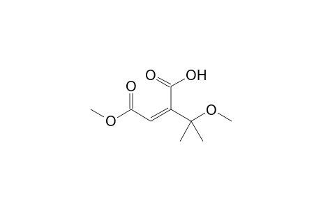 (Z)-4-keto-4-methoxy-2-(1-methoxy-1-methyl-ethyl)but-2-enoic acid